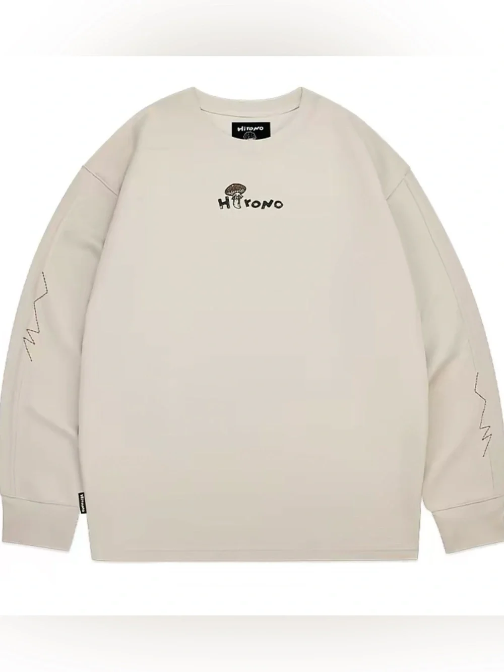 Hirono Living Wild Shelter Mushroom Sweatshirt Size M